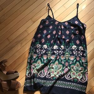 •floral slip dress•